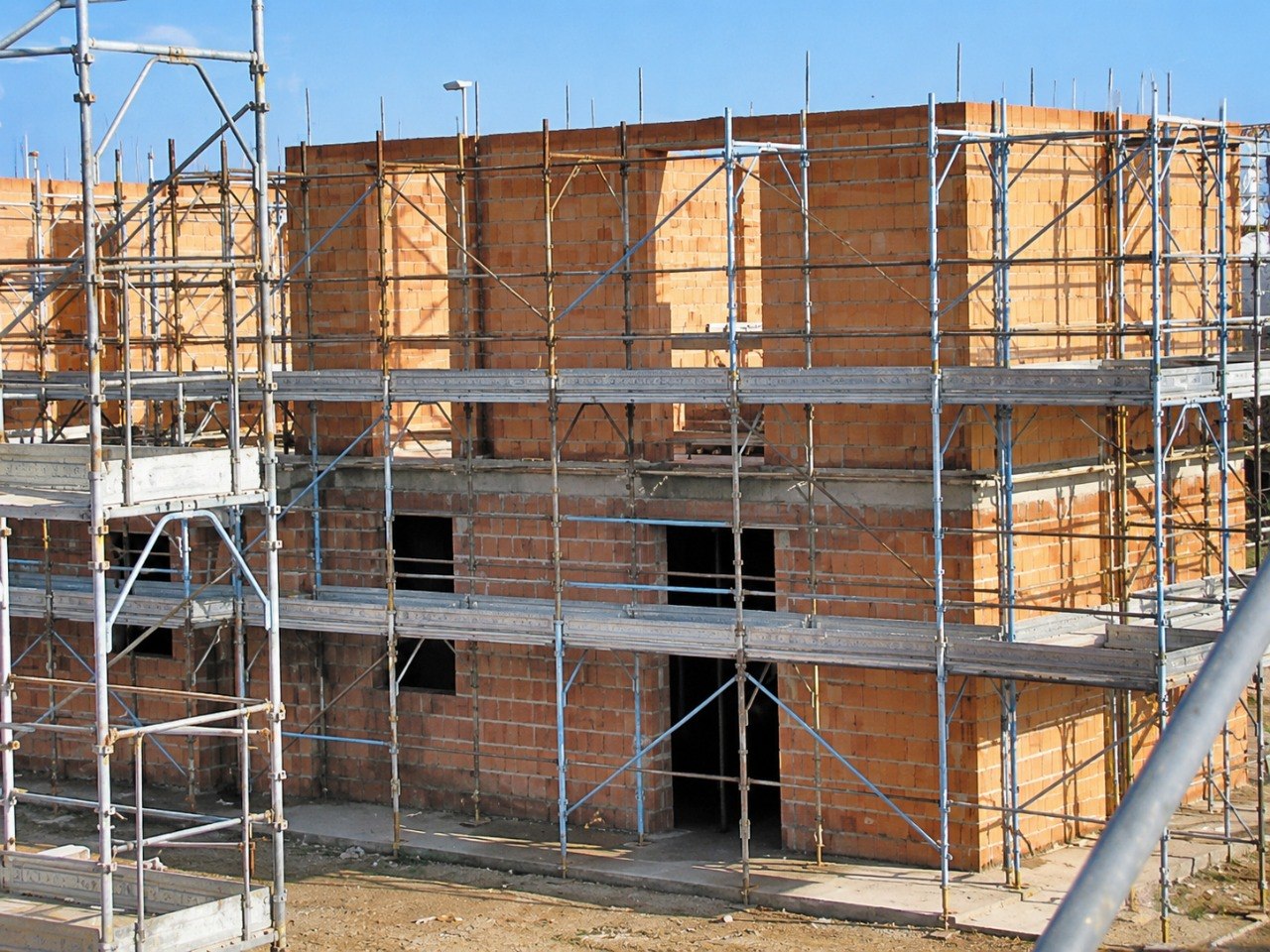 Cantiere di ristrutturazione interna