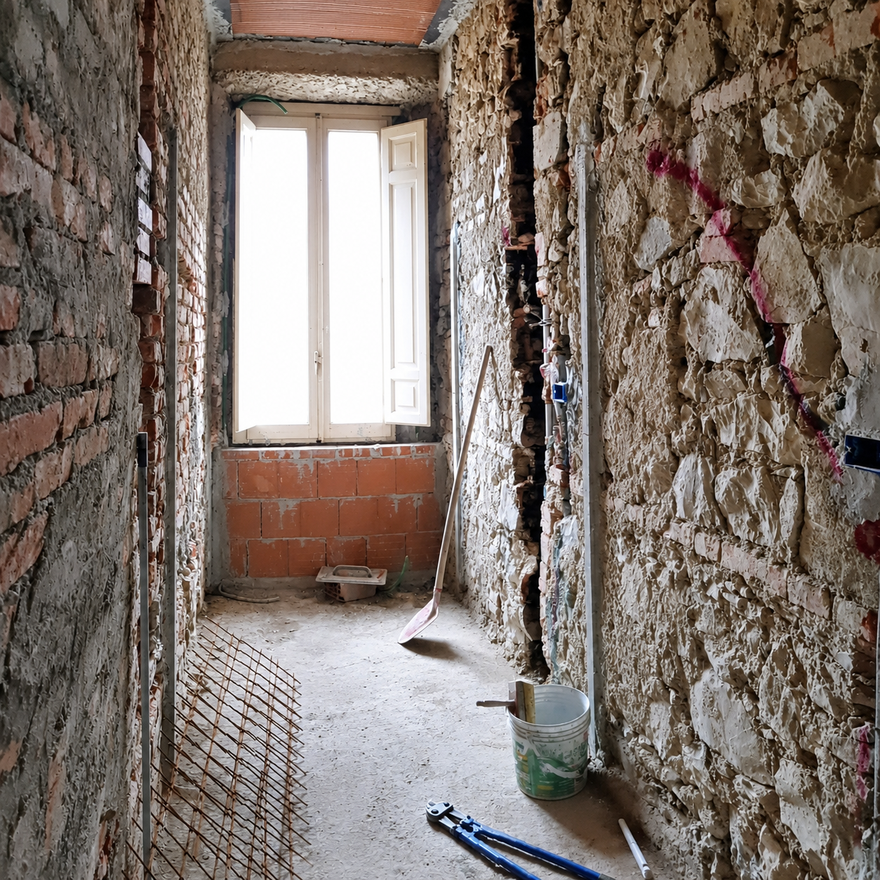 Bagno principale prima dell’intervento