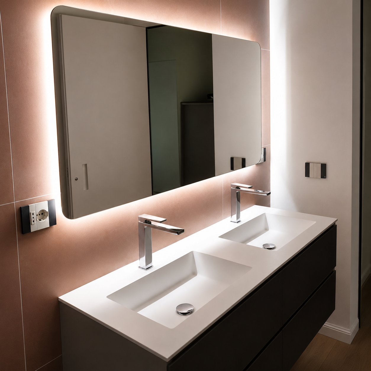 Bagno principale completato